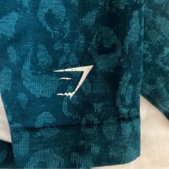 Gymshark Adapt Animal Seamless Leggings Size Small Blue - Picture 6 of 7